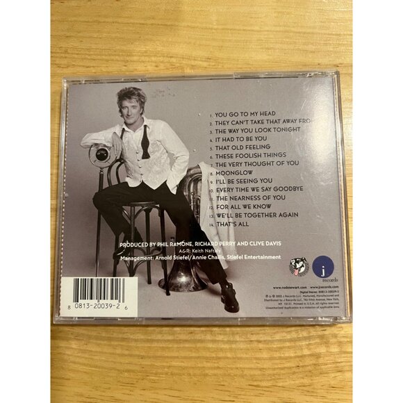 Rod Stewart "As Time Goes By... The Great American Songbook Vol. II" CD Album - Picture 4 of 4